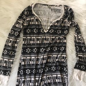 Victoria’s Secret Long John pajamas